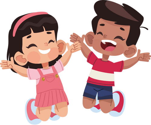 Enfants heureux
